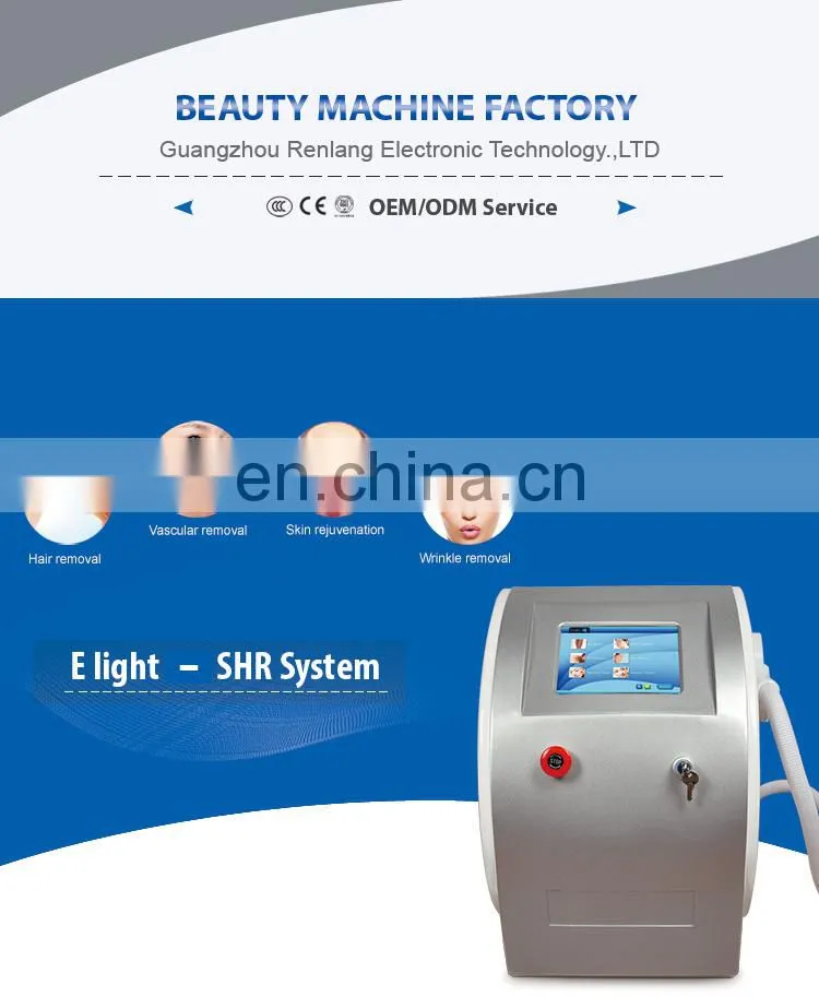 Factory Direct Sales IPL Laser Lair Removal Power Supply Photo Rejuvenation machine in Renlang Beauty Machine