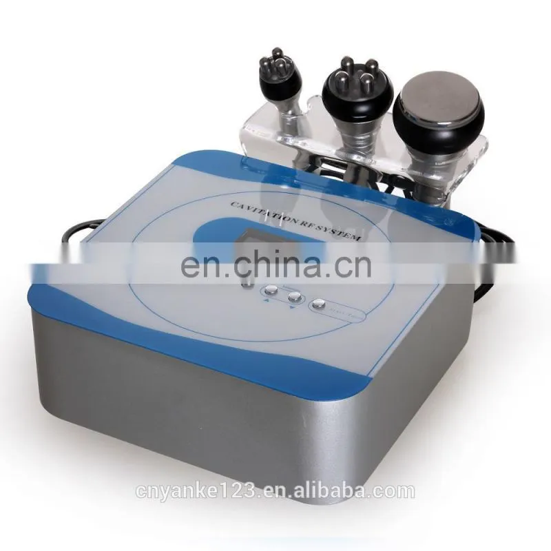 Professional 3 in 1 Multipolar RF radio frequency ultrasonic 40k cavitation body slimming machine