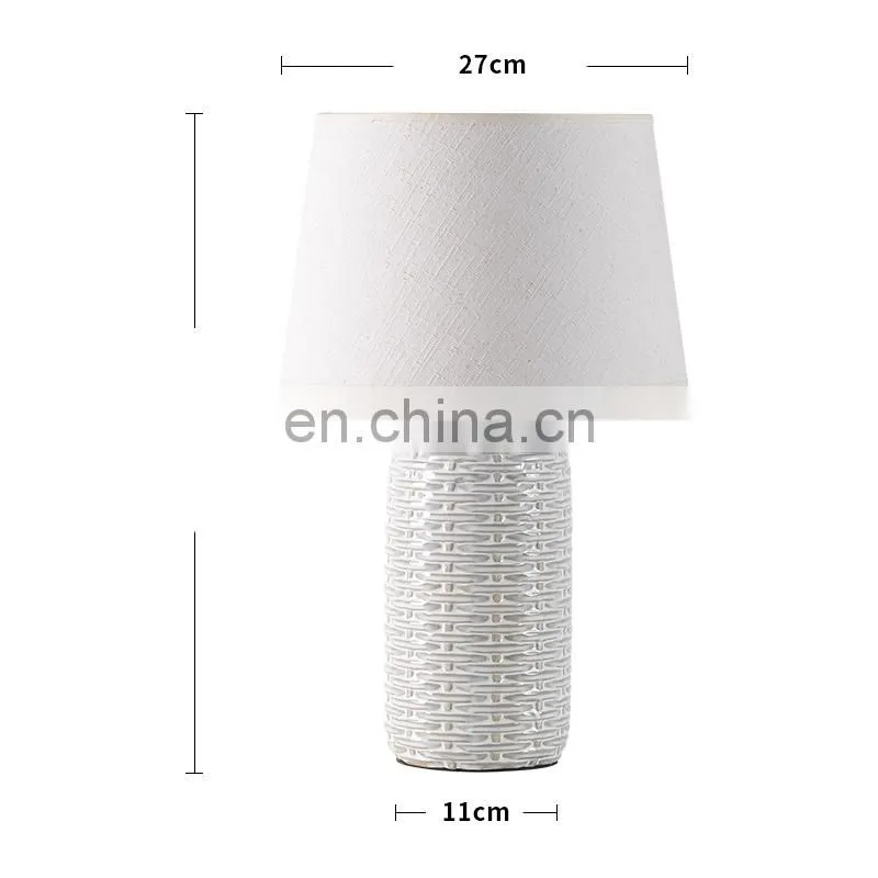 modern creative nordic desk lamp and ceramic meterial table lamp with CE and RoHS
