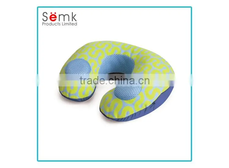 Portable U shape bluetooth stereo neck pillow speakers