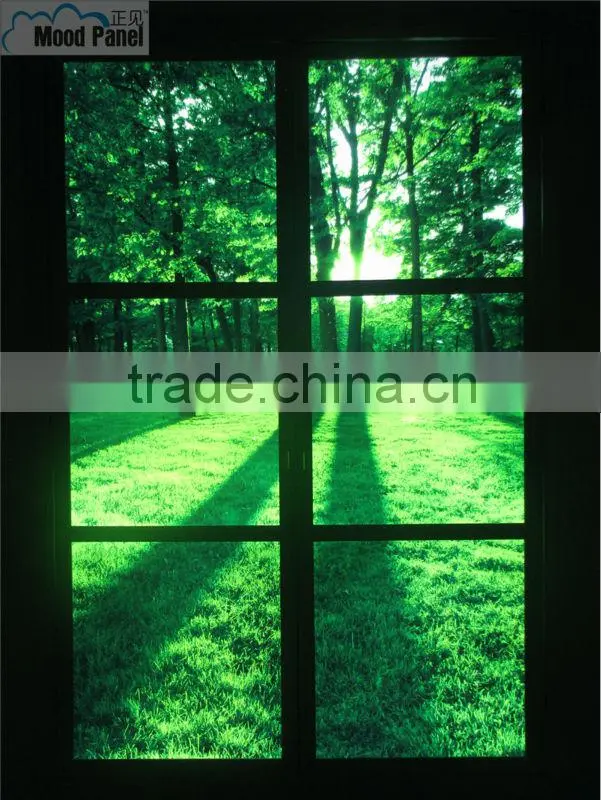 virtual window 2X2 natural scene led art panel light