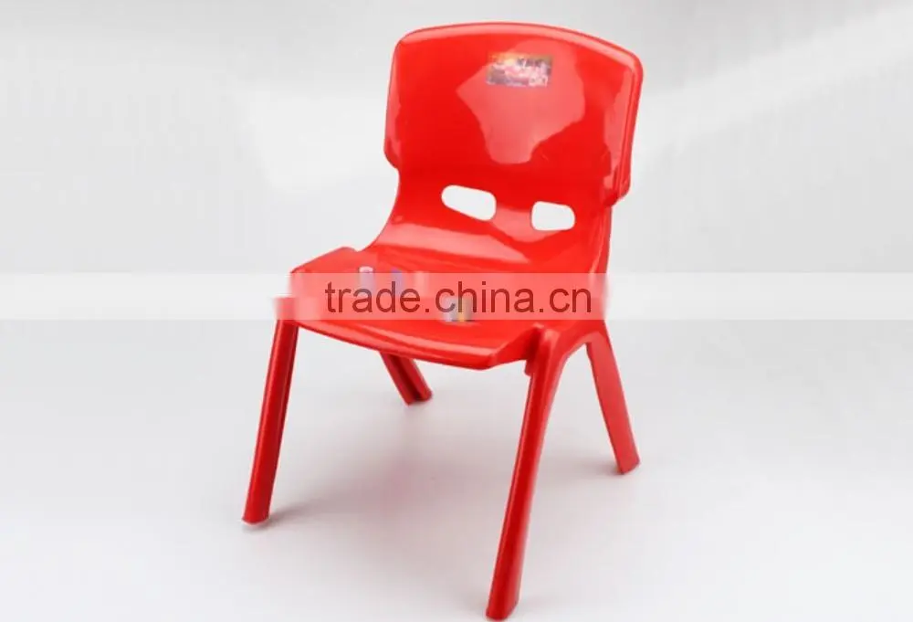 Stackable plastic kindergarten children chair