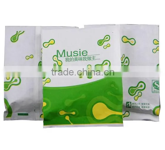 colorfully color Printed white Paper food Bag--fried chicken food bag
