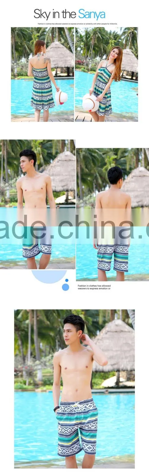 2015 the new design Lovers suit beach pants for beach shorts swimming trunks Wholesale / Chinese Clothing Manufacturers