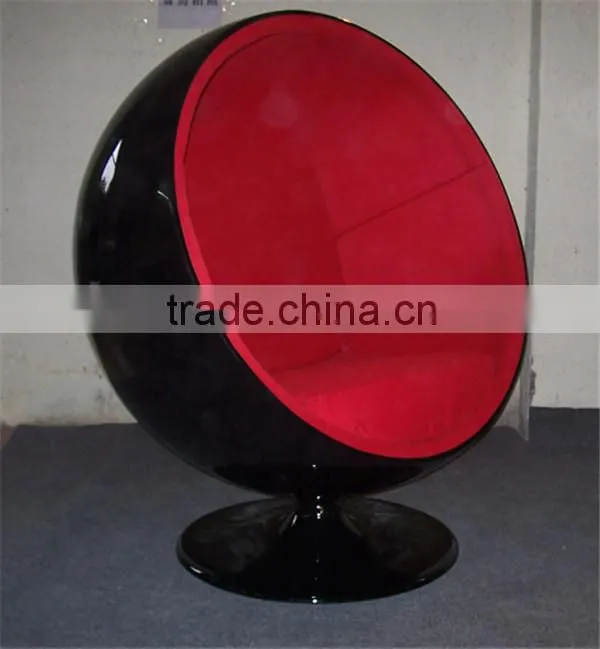 modern fiberglass Eero Aarnio Ball chair