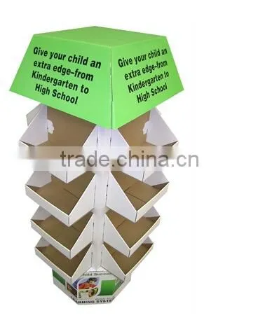 cardboard magazine display stand