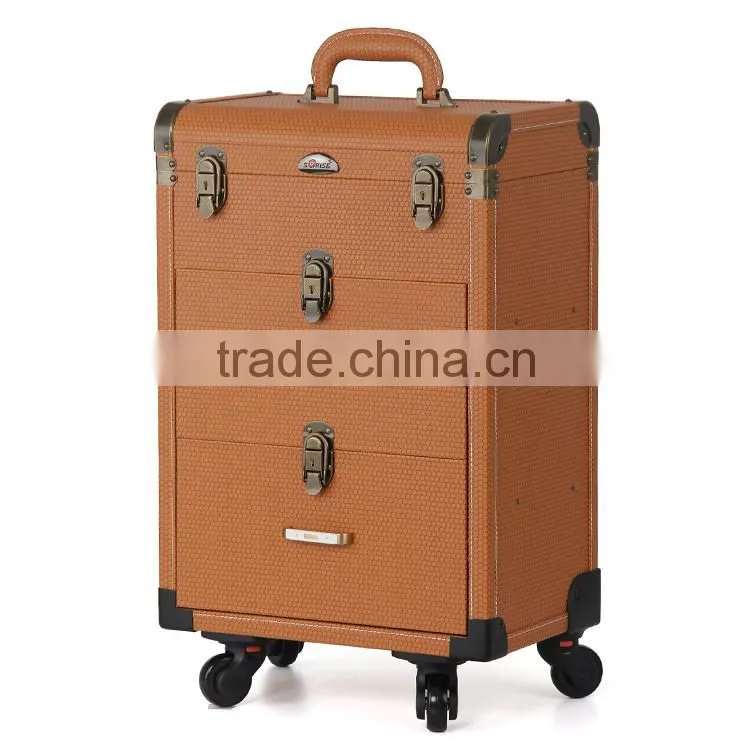 2016 New Design hot-selling cosmetic case with mirror