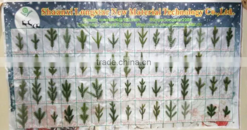 PE Artifical Christmas tree Branch With Many Different Models