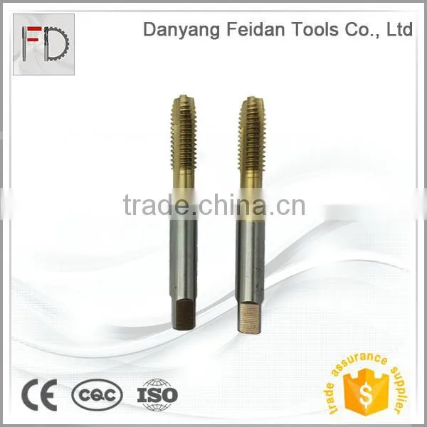 HSS BSP Pipe Spiral Pointed Machine Thread Tap 1 / 8 Pitch