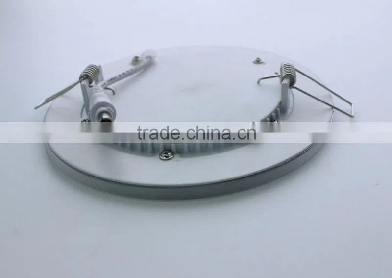 high quality factory price round panel light 12W led panel lights