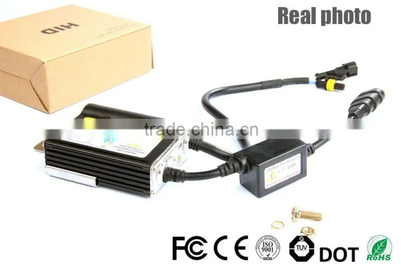 no profit !Hot sale 9-32v OEM HID Bi-xenon H4 kit with super slim ballast 35W 55W