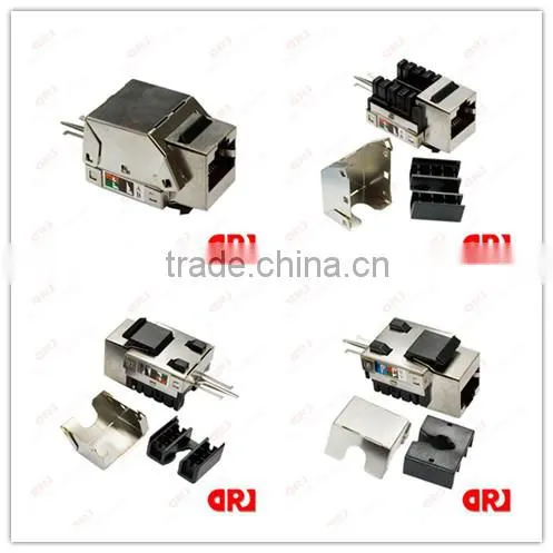 Cat5e FTP 90 degree RJ45 keystone jack