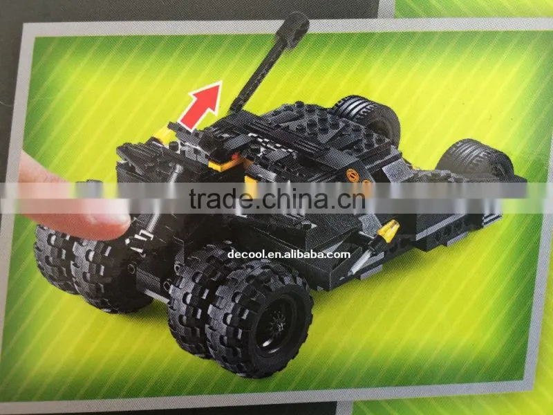 Decool Super Hero Series 7105 Batman Tumbler Batmobile With Joker Bricks Toys