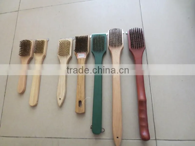 yangjiang factory manufacture eco-friendly bbq grill brush for cleaning barbecue grill
