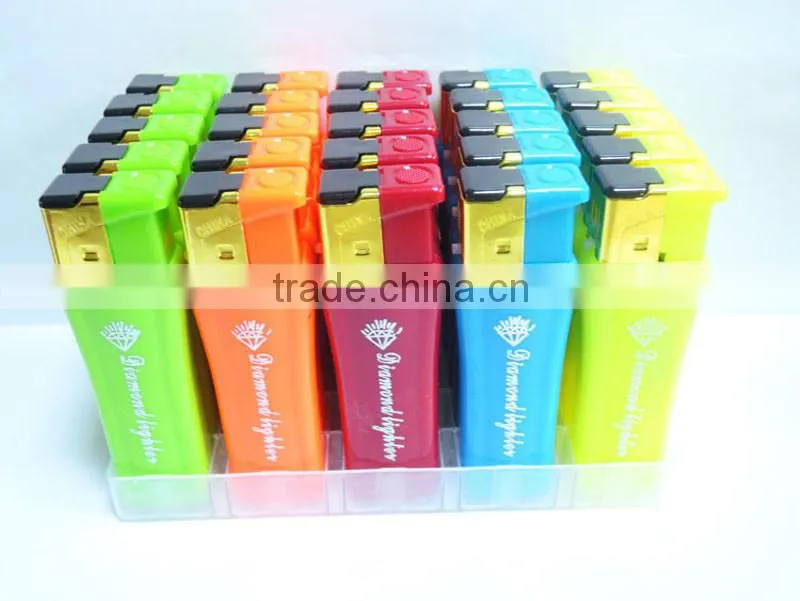 Fashion vase shape automatic cap windproof cigarette lighters