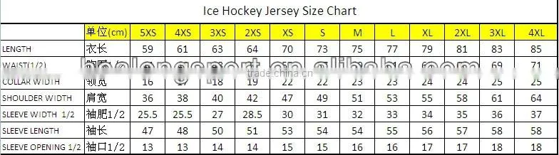 Excellent wholesale design sublimation ice hockey jersey