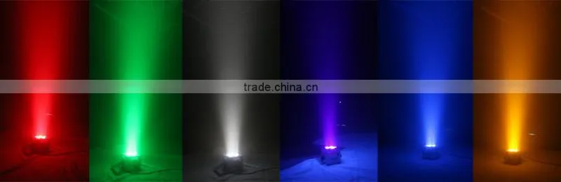 led wireless display lighting dj led par light effects