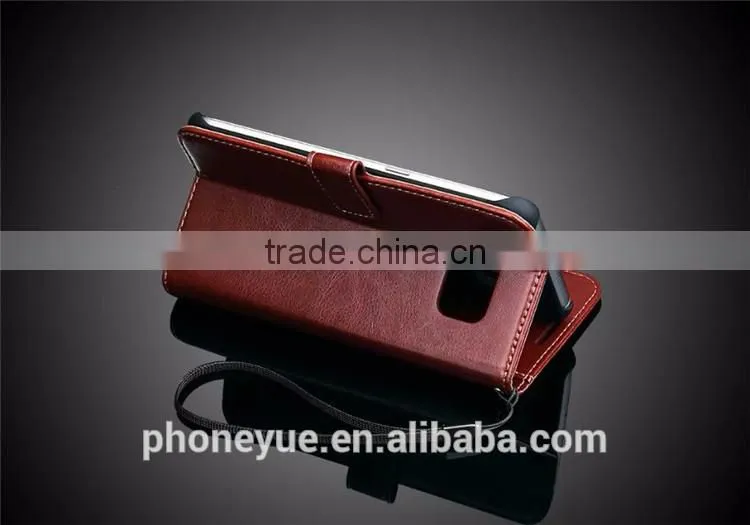 luxury stand holder PU leather flip cover case for lenovo vibe/a1000/vibe z2 pro