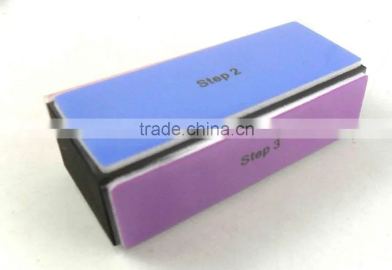 china supplier 3steps nail buffer