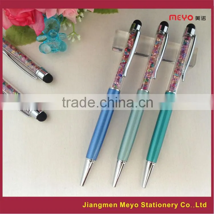 Diamond promotional touch crystal pen