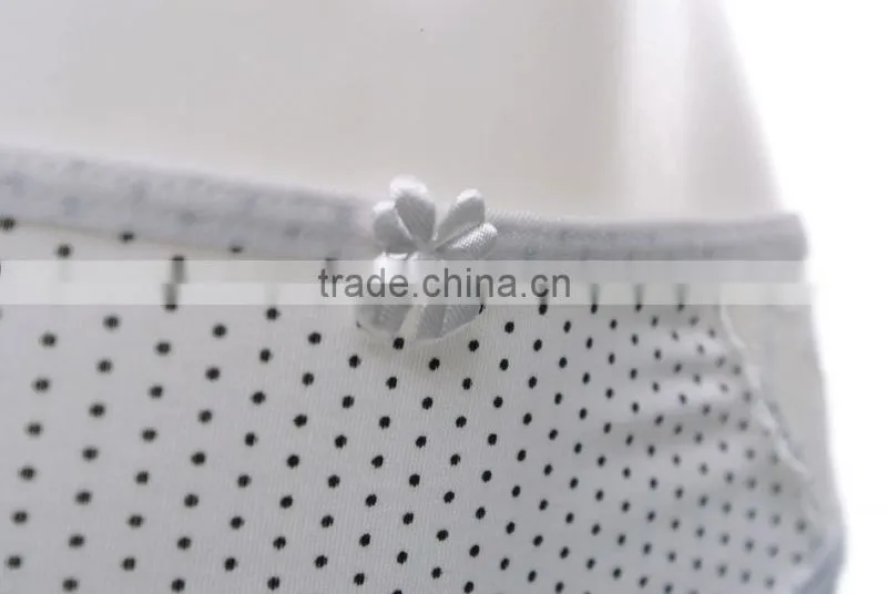 stripe cotton spandex woman underwear