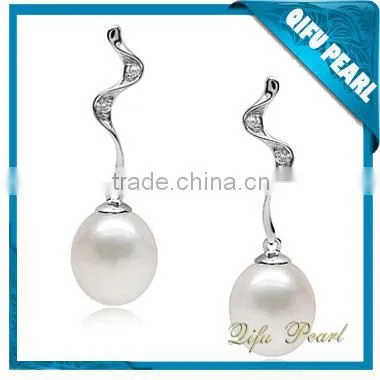 925 Sterling Silver Pearl Jewelry Wholesale Eearrings