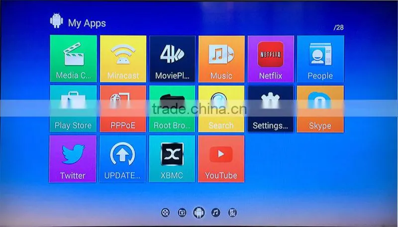 M8S android tv box Amlogic S812 M8S Quad Core 4K tv box 2GB/8GB 2.4G+5G wifi kodi 15.2 m8s android tv box