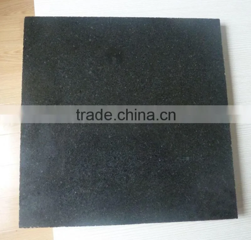 Shandong Black Granite Paving Stone Good quality with Good Price