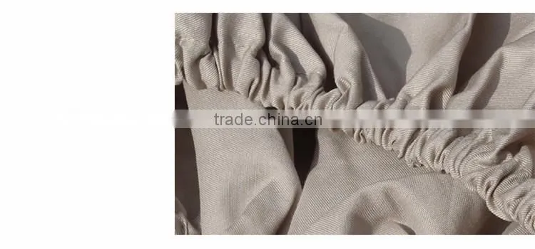100% Bamboo Deep Pocket Bed Sheet Set Elastic Around Cotton Bed Lined 300TC