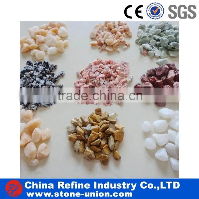 6-8mm white pebble stone