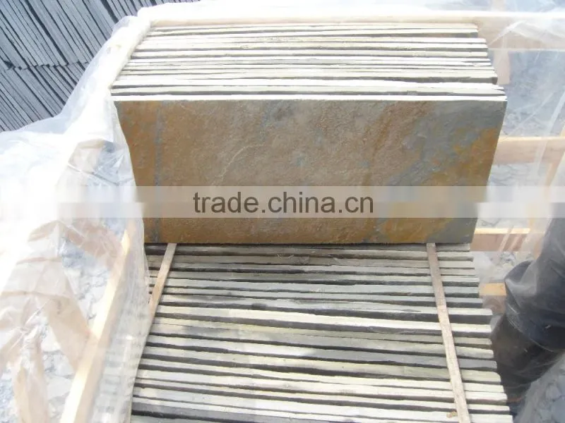 Natural rusty slate indoor & outdoor floor tile