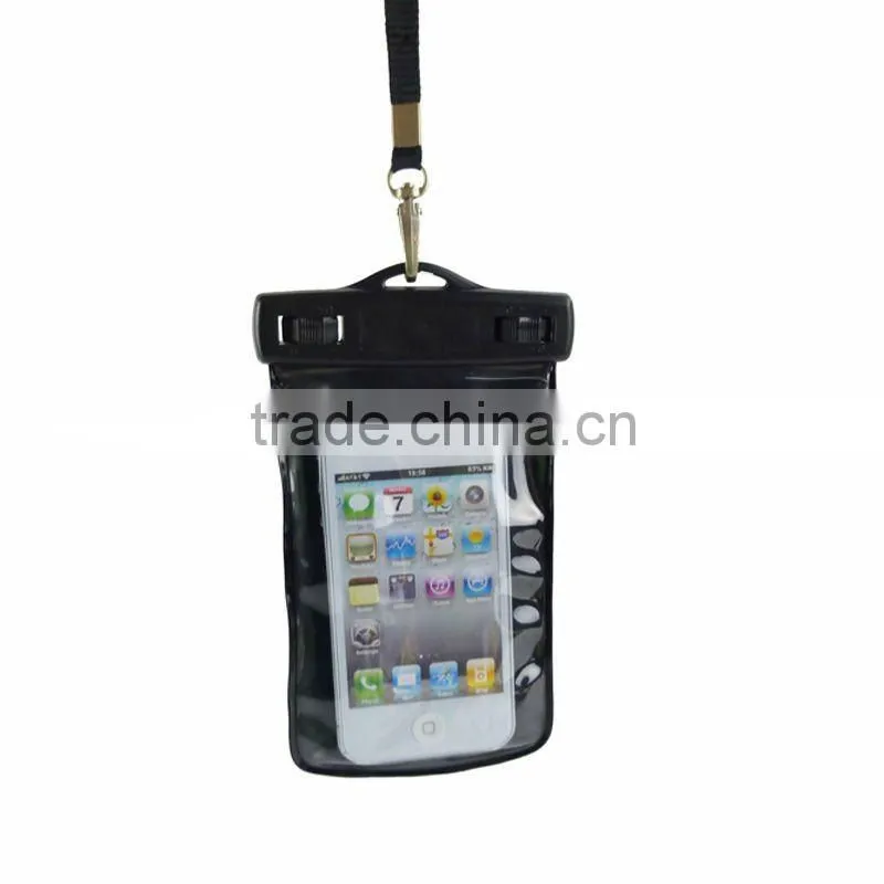 cheap waterproof clear case for cell mobile phone swimming