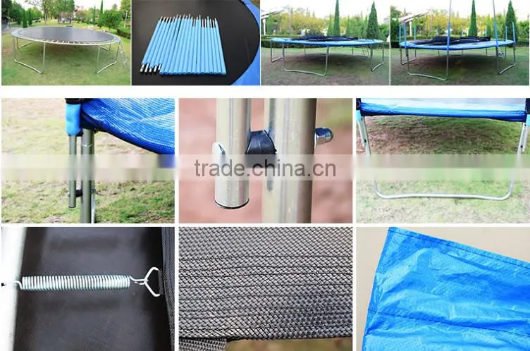 Wholesale large trampoline most popular funny toys for kids safety games