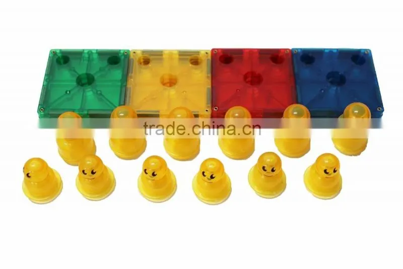 Magnetic Stick N Stack 3-D Magnetic Plates 100pcs Sets