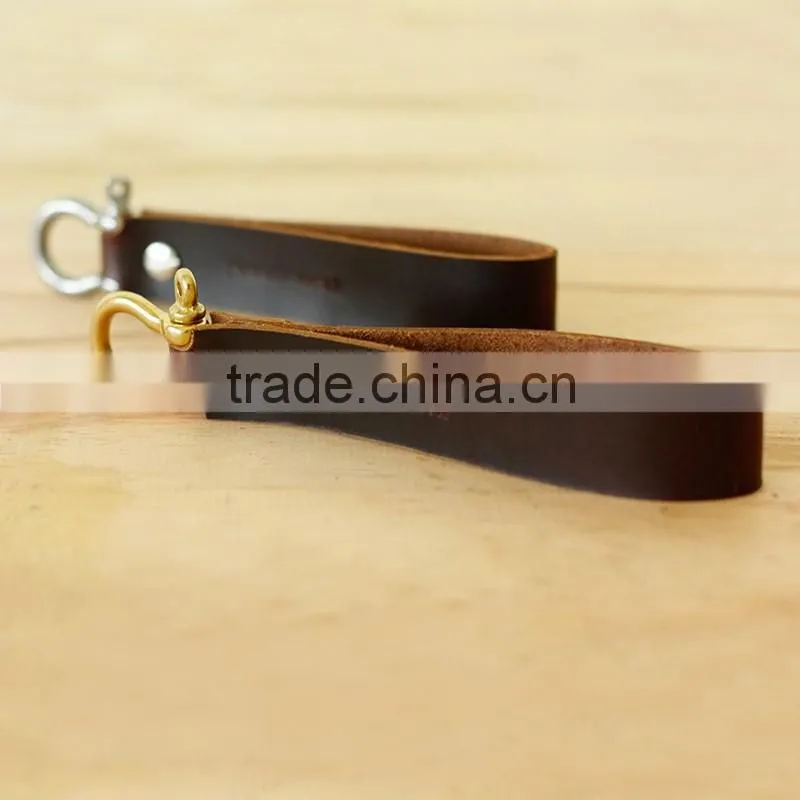 Genuine leather keys or car keys chain holder for lovers
