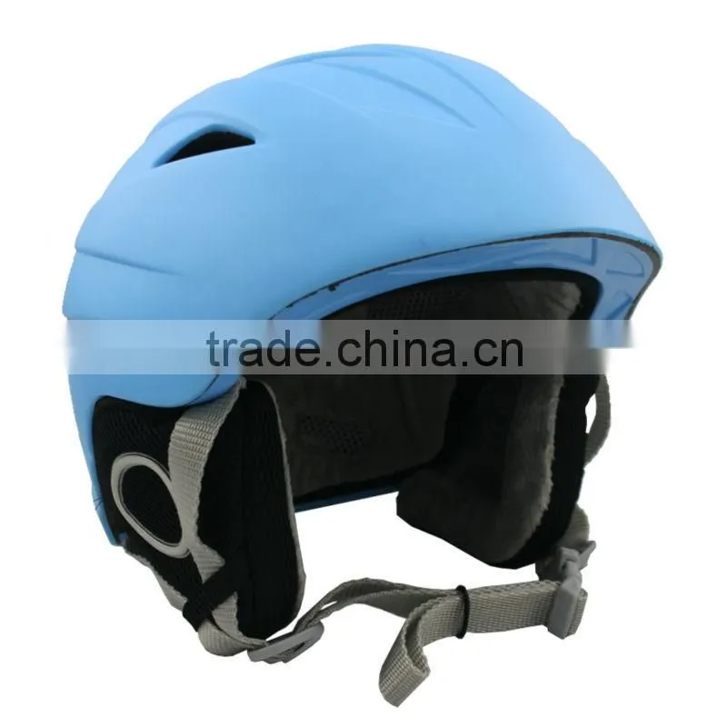 gloss/matte skiing helmet snowboard helmet with colorful shell
