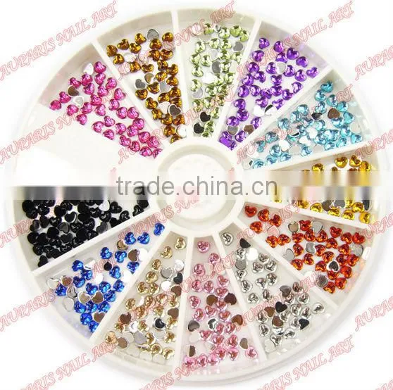 R-107 Nail Art ,2014 Hot Sell nail art;crystal stones,Professional Nail Beauty,Nail Rhinestones