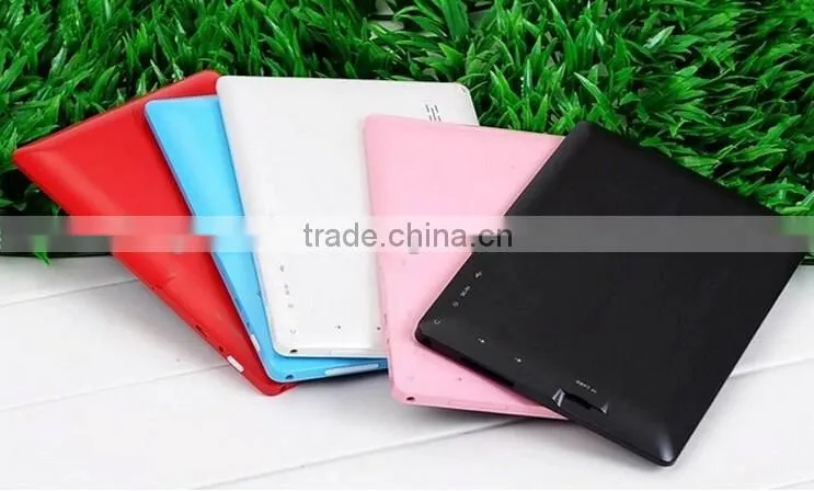 Custom LOGO 7 inch 1024*600 Allwinner A33 Dual Core Android 4.4 Capacitive Touch Screen Tablet Wifi Bluetooth Support Q8 Tablet