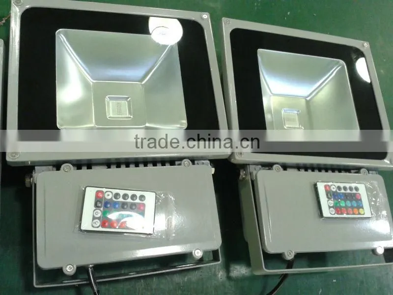dmx rgb outdoor IP65 Color Changing led floodlight RGB flood light