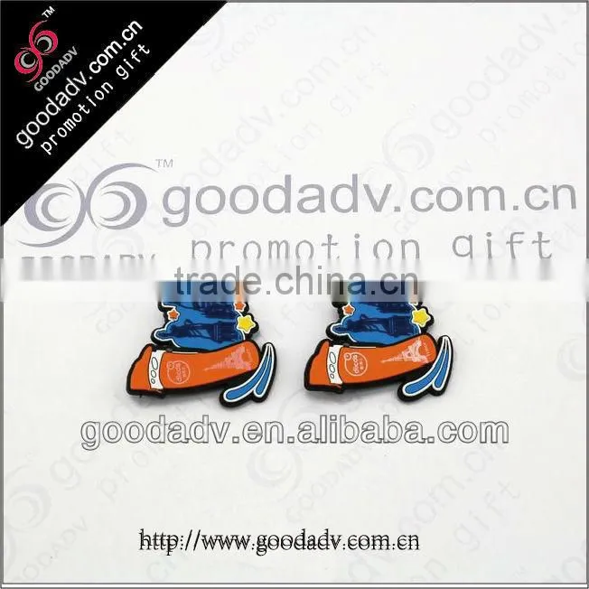 2014 New Cartoon 3D PVC soft armband badge