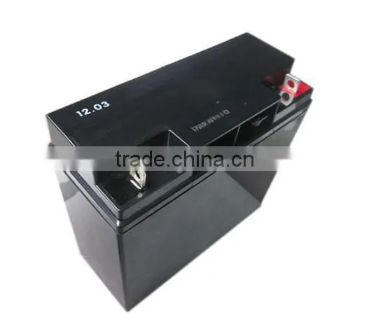 12Volt deep cycle 12v 17ah 20hr battery for ups solar power