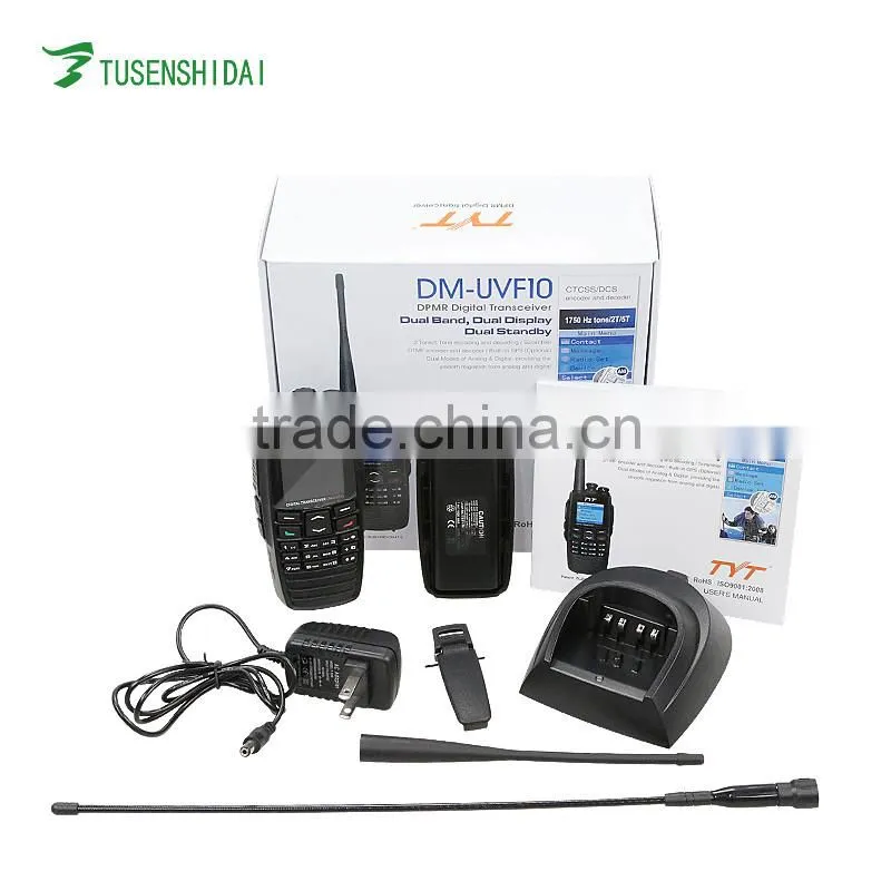 HOT!!! TYT DPMR Dual Band Transceiver DM-UVF10 Perfect Digital Walkie Talkie