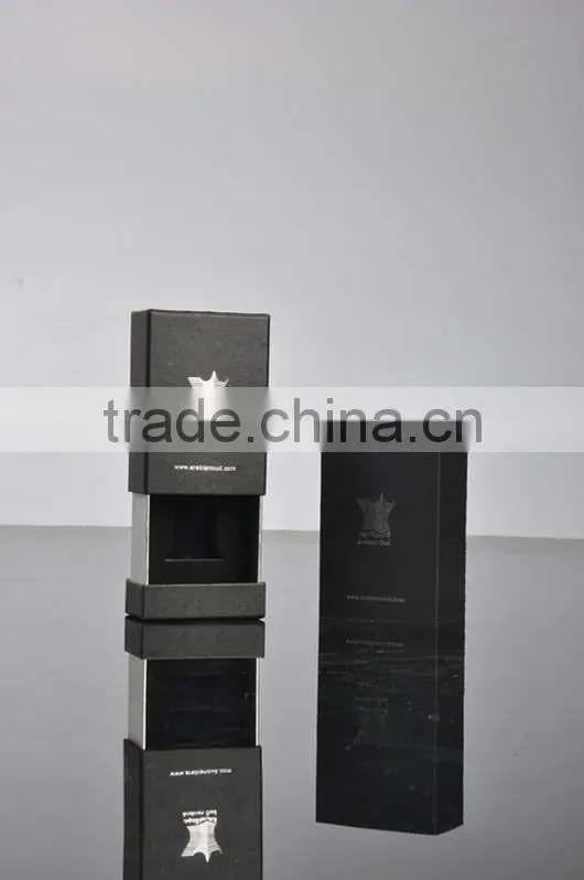 2014 Wholesale Empty Cardboard Packaging Paper Velvet Perfume Boxes,Custom Paper Perfume Box
