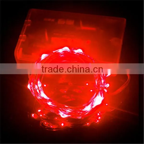 2016 lowest price waterproof Light LED Copper String Light for house decoration