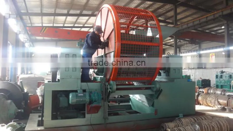 Radial waste Tire shredder machine with 2000kg/h capacity tire shredding machine Tire cutting tool