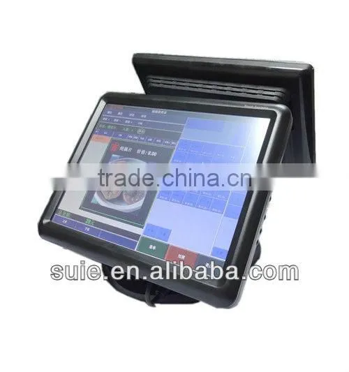 15inch Pos system Touch screen all in one for milk tea shop pos cash register
