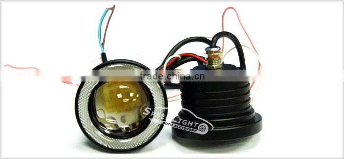 New Arrival Multi-fonction 30W 2.5 3.0 3.5 Inch LED Fog Light DRL LED Daytime Running Light With Angel Eye