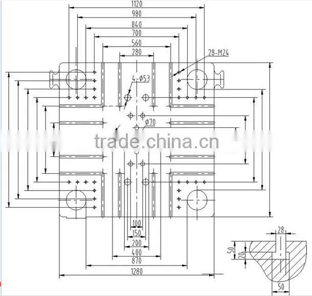 Standard Sizes HTW600JB injection machine mould by plastic