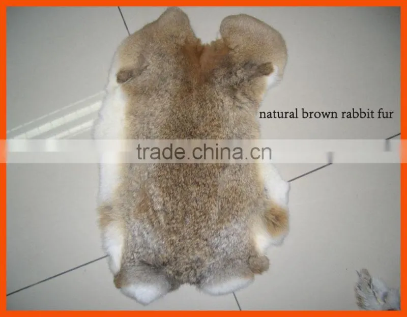 High quality rabbit fur skin