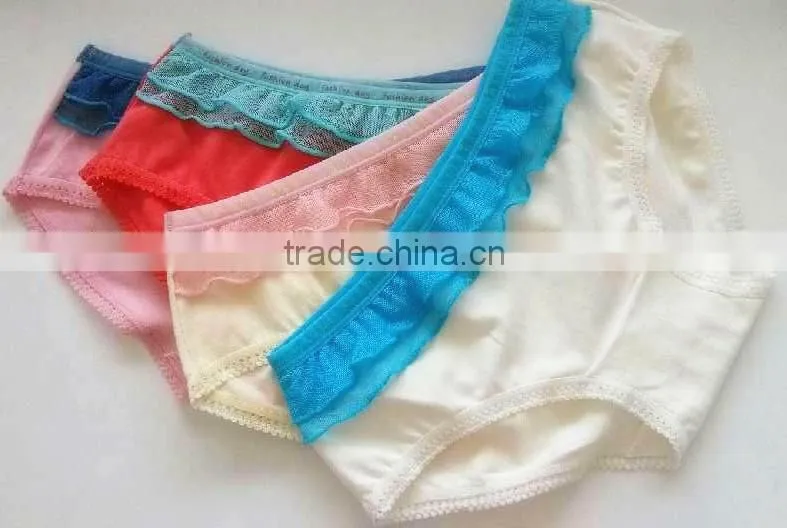 2016Famous Children Cartoon Briefs with Cute Lace Kids Cute Panties
